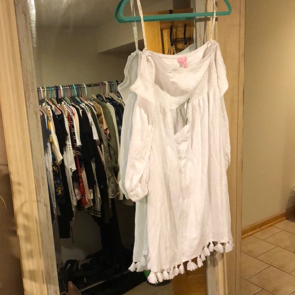 White Lilly Pulitzer dress